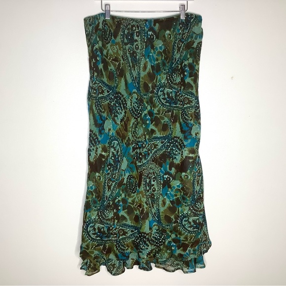 Style & Co. Dresses & Skirts - < Vintage Style & Co. Paisley Print Midi Skirt >